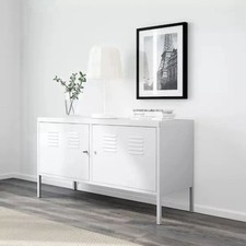 Ikea white cabinet for sale  NEW MALDEN