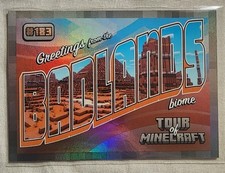 2024 Panini Minecraft Greetings From Badlands Bioma Tour Of #183 Iron Foil /475 comprar usado  Enviando para Brazil