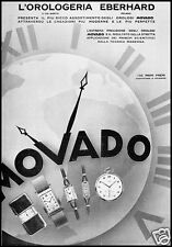 Pubblicita 1930 movado usato  Biella