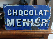 Plaque émaillée chocolat d'occasion  Draguignan