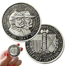 Monedas antiguas de plata de Estados Unidos, monedas antiguas de medio dólar Liberty coleccionables raras segunda mano  Embacar hacia Mexico