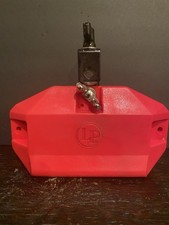 Bloco de madeira LP bloco jam passo médio com suporte vermelho comprar usado  Enviando para Brazil