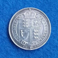 1888 one shilling for sale  HULL