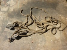 Vintage metal pulley for sale  NORTH WALSHAM