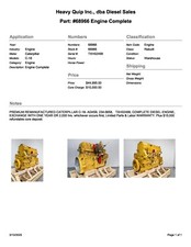 Remanufactured cat c18 for sale  Chicago