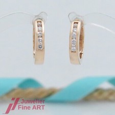 Hrringe diamant creolen gebraucht kaufen  Moers