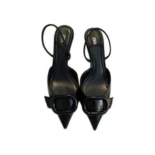 Zara black buckle for sale  LONDON