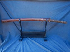 Espada militar oficial tipo 98 exército imperial japonês Segunda Guerra Mundial com bainha de couro comprar usado  Enviando para Brazil