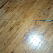Antena CB vintage de aço inoxidável 36 polegadas sem marca com montagem e cabo curto comprar usado  Enviando para Brazil