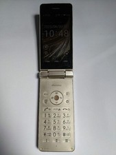 Używany, SHARP SH-02L AQUOS KEITAI 2 JAPONIA ANDROID FLIP PHONE ZŁOTY ODBLOKOWANY bez sim na sprzedaż  Wysyłka do Poland