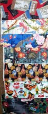 Japanese asian fabric for sale  Racine