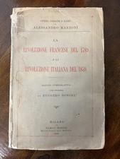 1889 manzoni rivoluzione usato  Mogliano Veneto