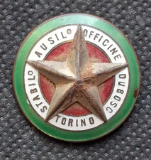 Distintivo operaio militarizza usato  Torino