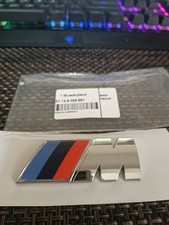 Genuíno BMW M Sport Badge bota traseira prata brilhante para BMW 73 x 27mm autoadesivo comprar usado  Enviando para Brazil