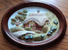 Wandbild cottage val gebraucht kaufen  Berlin