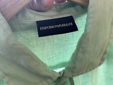 Emporio armani leinenhemd gebraucht kaufen  Dortmund