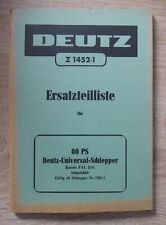 Deutz schlepper 60ps gebraucht kaufen  Recke