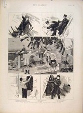 Old antique print for sale  UK