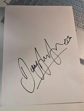 Signed danny john for sale  GLASGOW