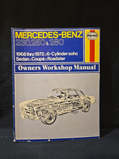 Haynes manual mercedes for sale  Dana Point