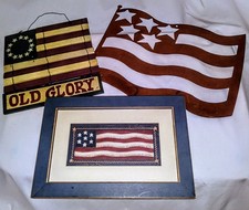 American flags wood for sale  Uniontown