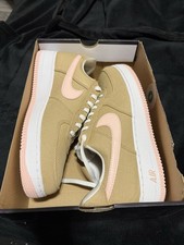 Tênis de lona Nike Air Force 1 baixo masculino tamanho 10.5 retrô LL QS Lin HV2021-200 comprar usado  Enviando para Brazil