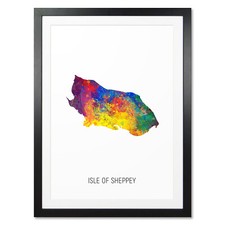 Isle sheppey map for sale  UK