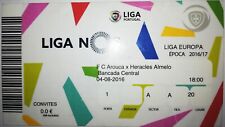 MEGA INGRESSO RARO UEFA EUROPA LEAGUE 16/17 FC ARUCA x HERACLES ALMELO comprar usado  Enviando para Brazil