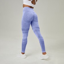 Nova Moda Feminina Fitness Academia Yoga Calças Sexy Ocas Sem Costura Leggings Esportivas comprar usado  Enviando para Brazil