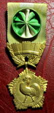 Coq gaulois médaille d'occasion  Nice-