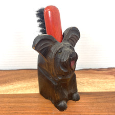 Vintage carved wooden for sale  PUDSEY