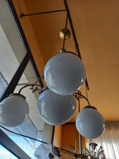 Antico lampadario dorato usato  Italia