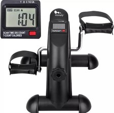 Mini bicicleta ergométrica Himaly debaixo da mesa portátil fitness peddling perna braço contagem de LED comprar usado  Enviando para Brazil