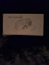 Solar crank radio for sale  LYBSTER