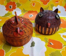 Vintage wicker chicken for sale  Wallingford