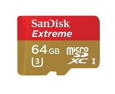 Tarjeta micro SD SanDisk Extreme 90 MB/s 64 GB microSDXC Clase 10 UHS-1 U3 segunda mano  Embacar hacia Argentina