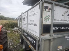 hydraulic tipper trailer for sale  WIGAN