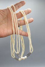 Collier sautoir argent d'occasion  Saint-Chef