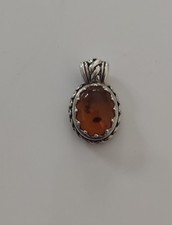 Small amber silver for sale  HUDDERSFIELD