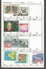 Gabon airmails...sc c217...min d'occasion  Expédié en Belgium