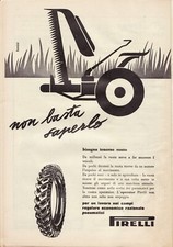 Pubblicita 1956 pneumatici usato  Biella