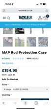 Map rod protection for sale  LONDON