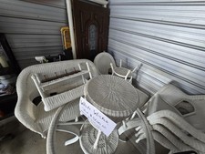 White wicker furniture for sale  Bonne Terre
