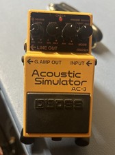 Usado, Pedal de efeitos de guitarra Boss AC-2 simulador acústico comprar usado Usado, Pedal de efeitos de guitarra Boss AC-2 simulador acústico comprar usado  Enviando para Brazil