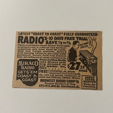 Midwest radio corp for sale  Hinckley