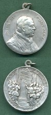 Papa pio medaglia usato  Fontegreca