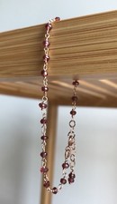 Bracciale granato naturale usato  Mantova