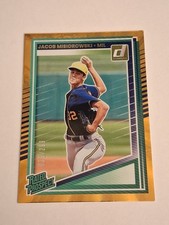 Panini Donruss 2025 - Rated Prospects Jacob Misiorowski #128 Orange Lazer... comprar usado Panini Donruss 2025 - Rated Prospects Jacob Misiorowski #128 Orange Lazer... comprar usado  Enviando para Brazil