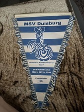 Msv duisburg wimpel gebraucht kaufen  Woldegk