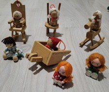 Bamboline legno usato  Italia